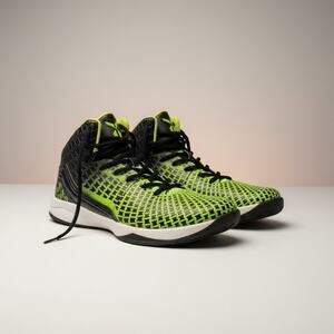 A-One ClutchFit Drive Mens 8 Green Black Basketball Shoes